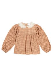 Blusa Frankie in cotone a quadri