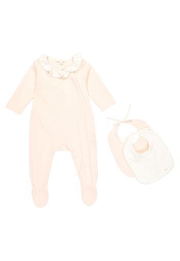 Baby - Set di tutina e 2 bavaglini