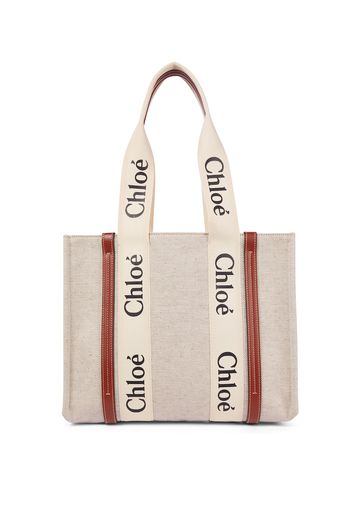 Shopper Woody Mini in canvas