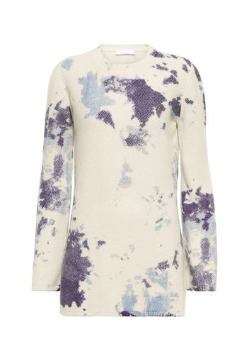 Esclusiva Mytheresa - Miniabito tie-dye in cashmere