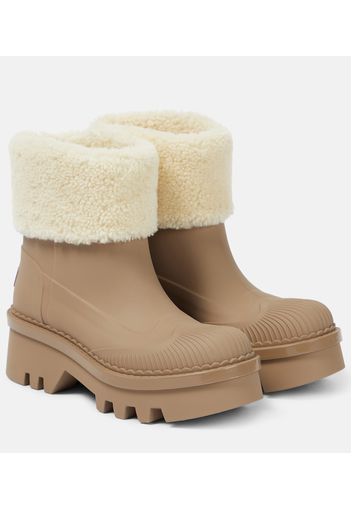 Chloé Stivaletti Raina con shearling