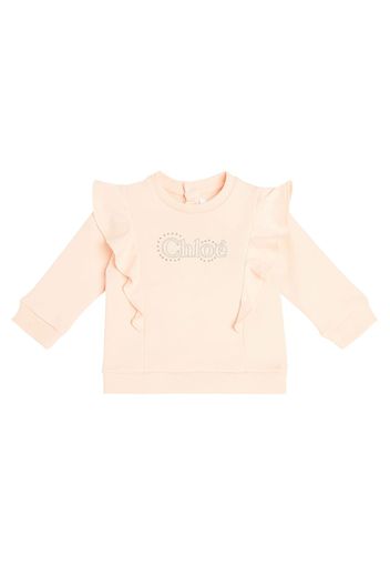Chloé Kids Baby - Felpa in jersey di cotone