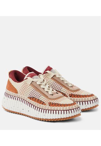 Chloé Sneakers Nama con pelle