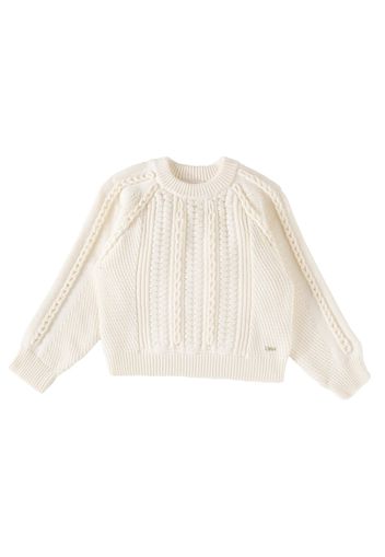 Chloé Kids Pullover in cotone e lana