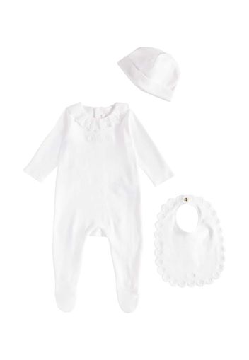 Chloé Kids Baby - Tutina, bavaglino e cappello