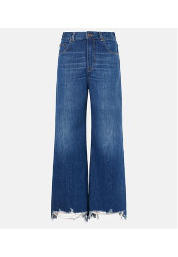 Chloé Jeans a gamba larga e vita media