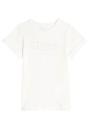 Chloé Kids T-shirt in jersey di cotone