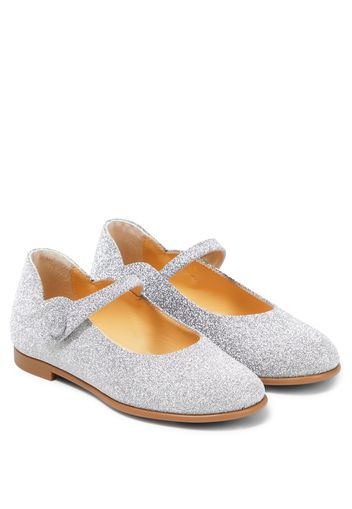 Ballerine Melodie Chick in pelle con glitter