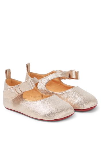 Ballerine Lou Babe in pelle metallizzata