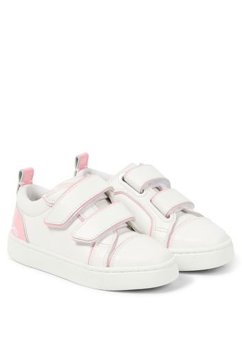 Sneakers Funnyto Scratch in pelle