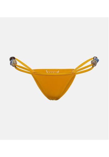 Slip bikini con decorazione