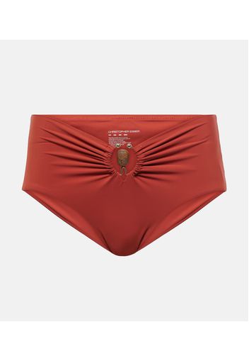 Slip bikini a vita alta