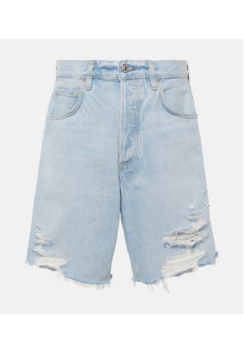 Shorts Ayla di jeans distressed