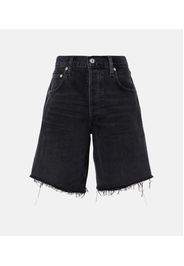 Shorts di jeans Ayla a vita alta