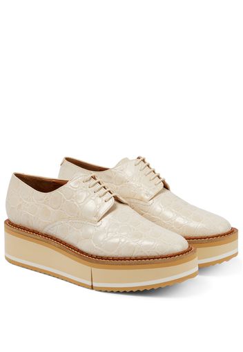 Scarpe Brook in pelle con platform