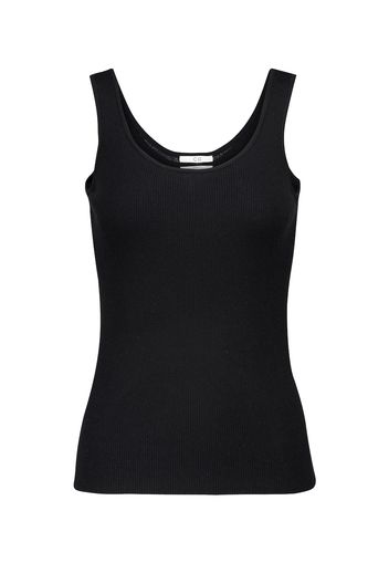 Tank top in cashmere a costine