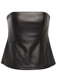 Essentials - Bustier in pelle