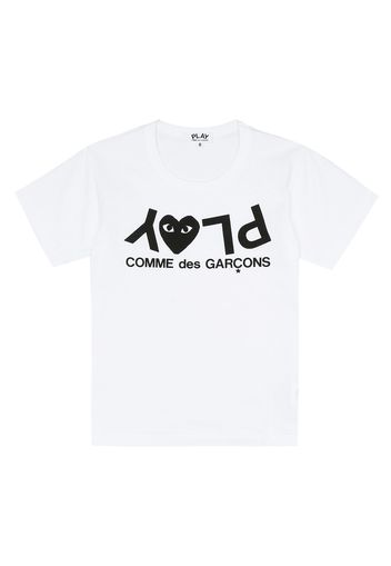 T-shirt in cotone con logo