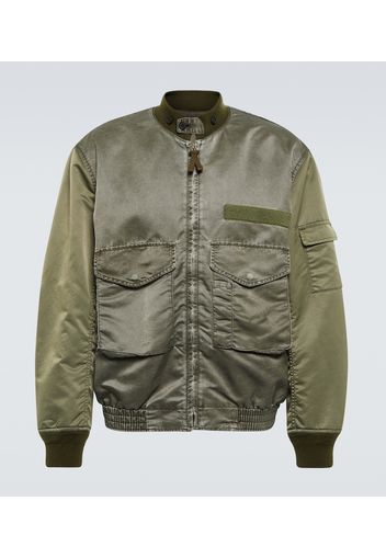 Bomber in nylon