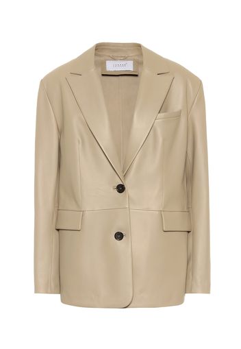 Blazer Power Suit in pelle