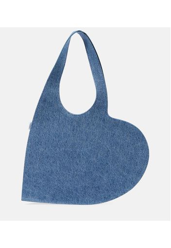 Borsa Heart Mini in denim