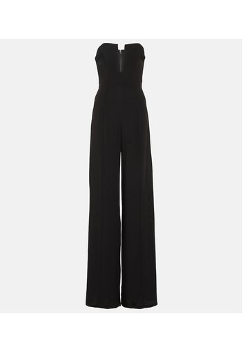 Jumpsuit a gamba larga senza spalline