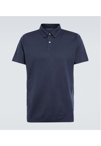 Polo Ramsay 2 in tencel e cotone piquÃ©