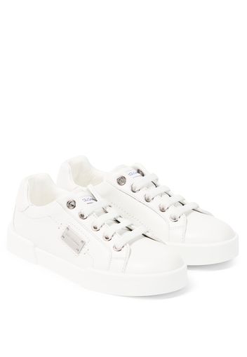 Sneakers Bassa in pelle