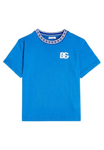 T-shirt DG in jersey di cotone