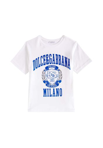 T-shirt in jersey di cotone