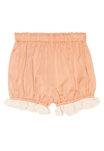 Baby - Culottes Tori in raso con volant