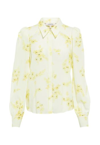 Camicia Floral Movement in misto seta