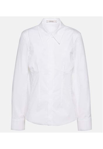 Camicia Poplin Power in misto cotone