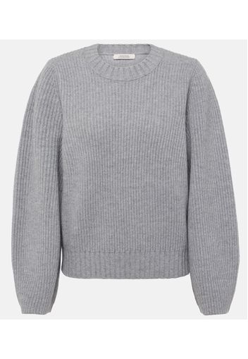 Pullover in cashmere e lana