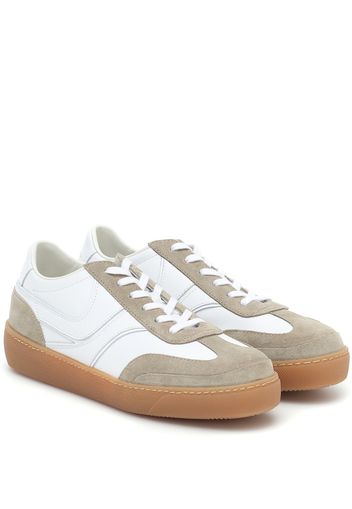 Sneakers in pelle e suede