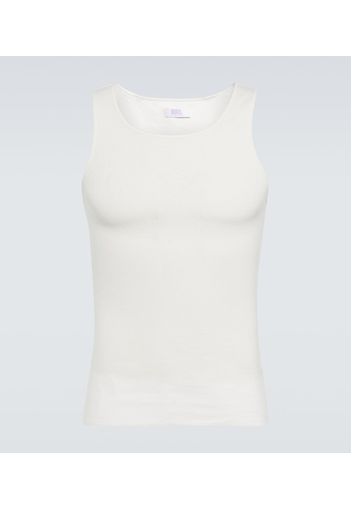 Tank top in jersey di cotone