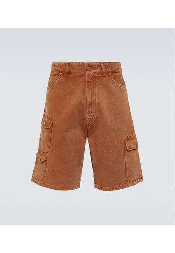 Shorts cargo di jeans