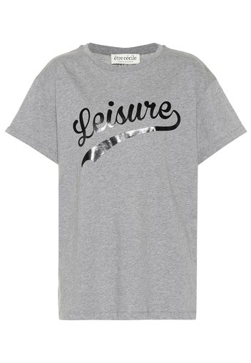 T-shirt Leisure in cotone con stampa