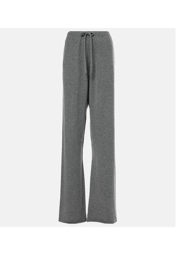 Pantaloni sportivi in misto cashmere