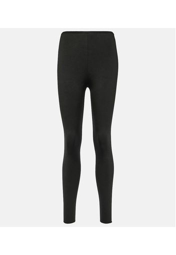 Leggings Anya in jersey di misto seta