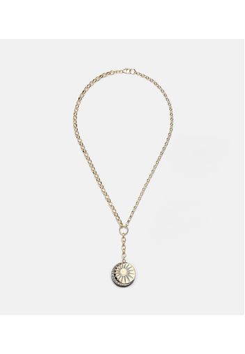 Collana Balance in oro 18kt con diamanti