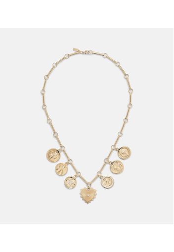 Choker Love in oro 18kt con diamanti