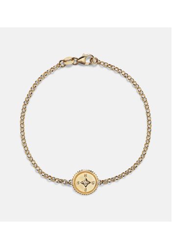 Bracciale Internal Compass in oro 18kt con diamanti