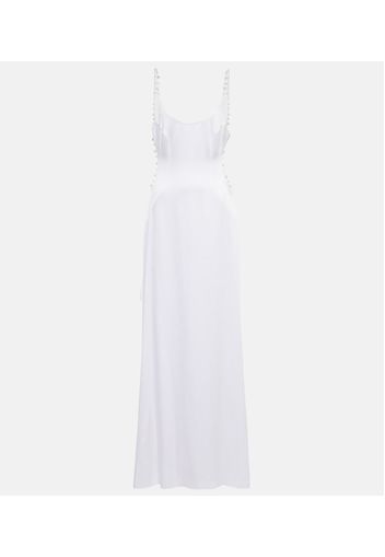 Bridal - Abito lungo Pearled Cove con cut-out