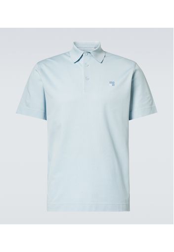 Polo in cotone con logo