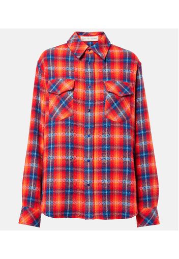 Camicia Totally Wired Tartan in cashmere