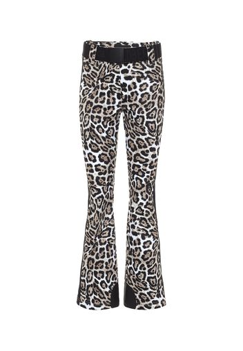 Pantaloni da sci Roar a stampa leopardo