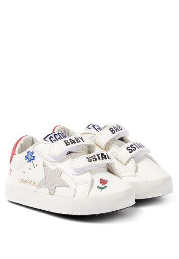 Baby - Sneakers Old School in pelle