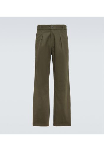 Pantaloni Boot in twill di cotone