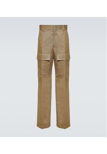 Pantaloni cargo in cotone